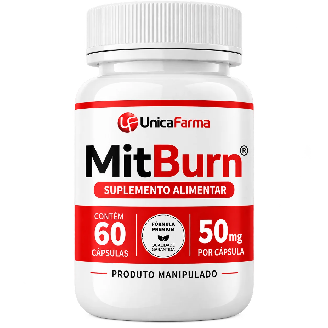 MitBurn® 50mg – 60 Cápsulas