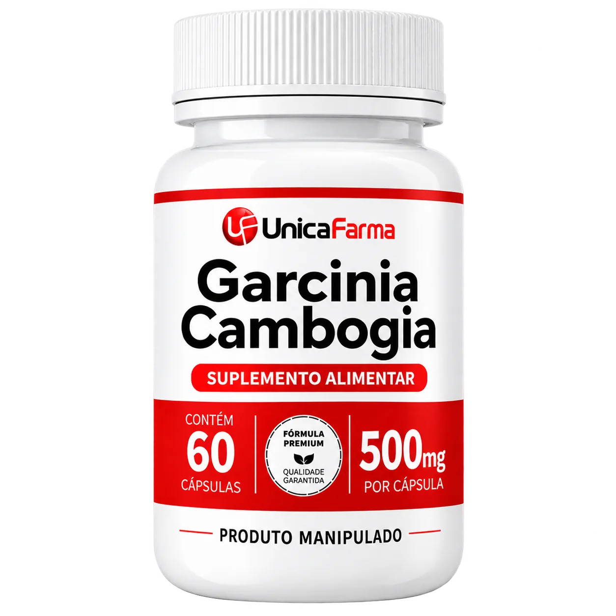 Garcinia Cambogia 500mg - 60 Cápsulas