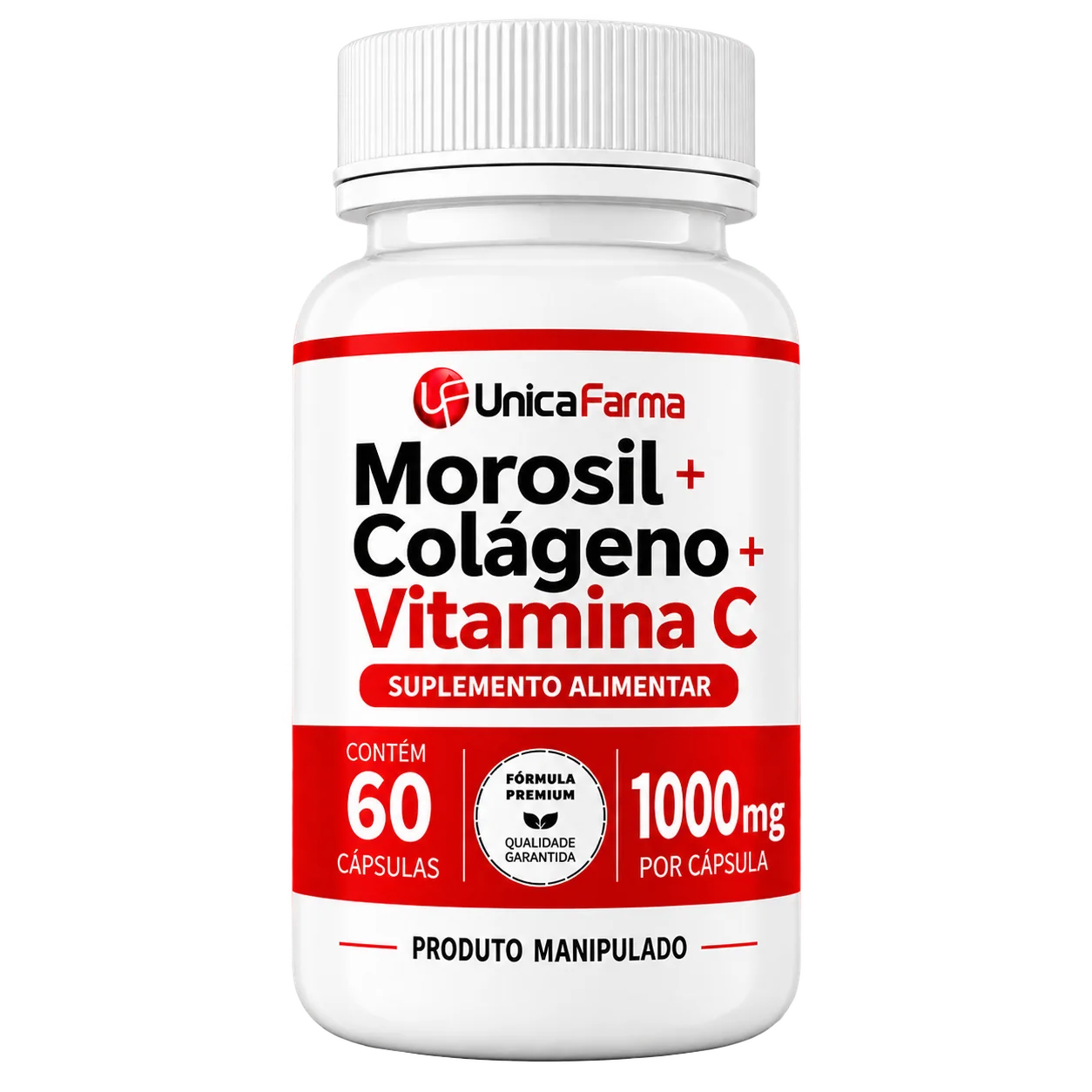 Morosil + Colágeno + Vitamina C 1000mg – 60 Cápsulas