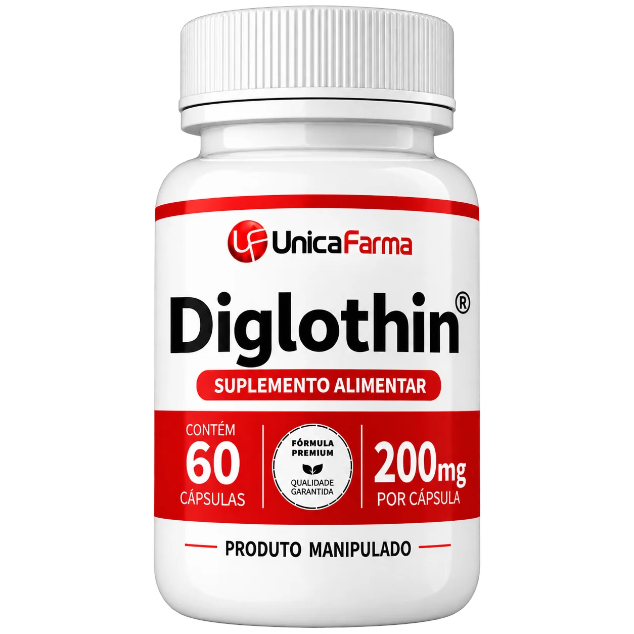 Diglothin® 200mg – 60 Cápsulas