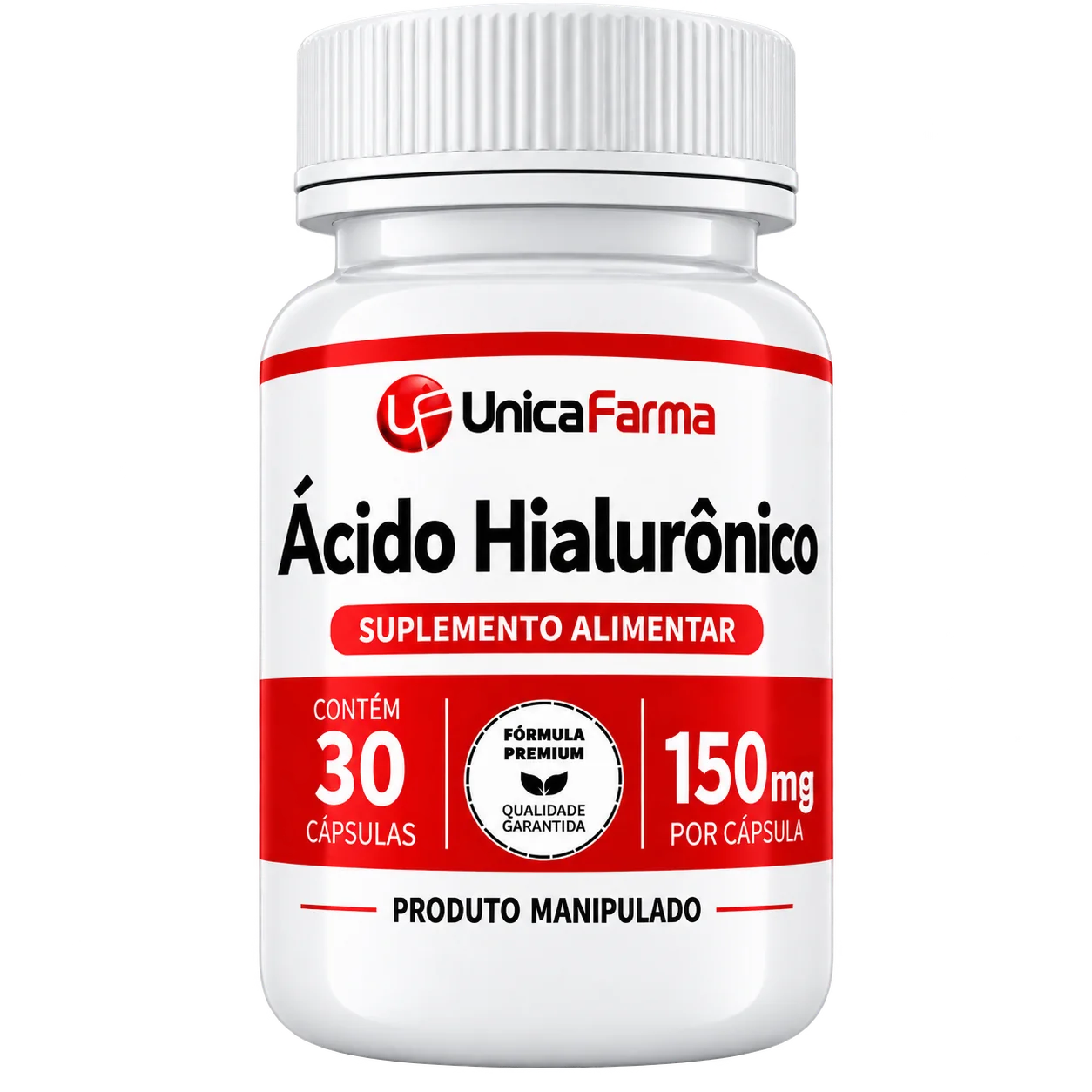 Ácido Hialurônico 150mg - 30 Cápsulas
