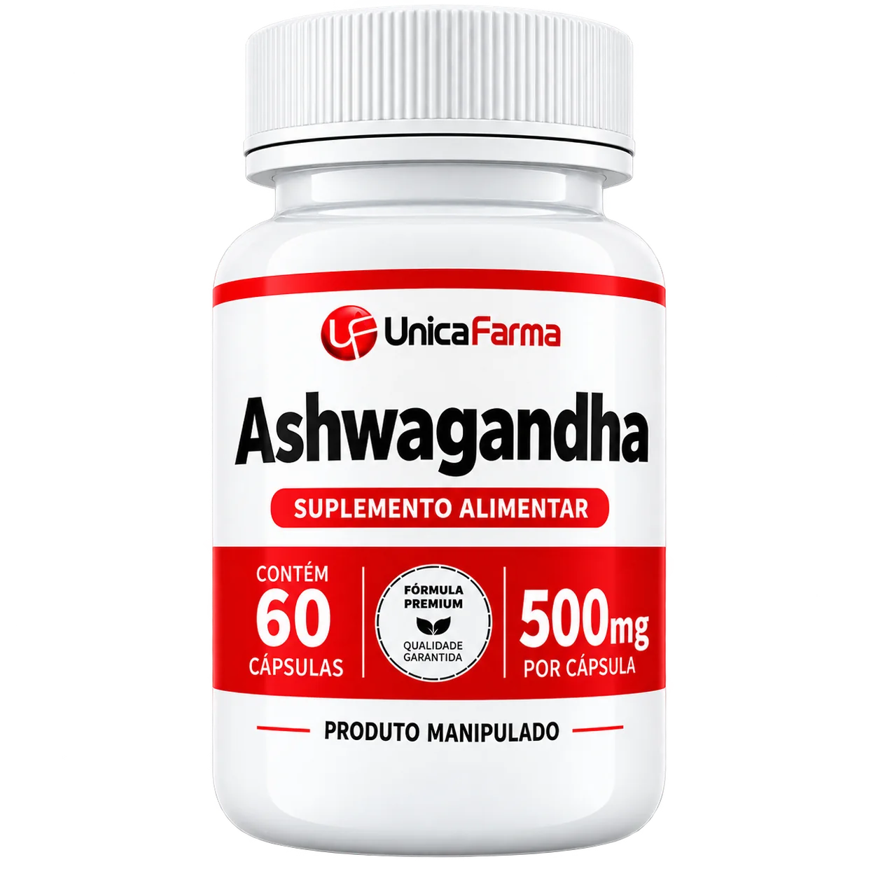 Ashwagandha 500mg - 60 Cápsulas