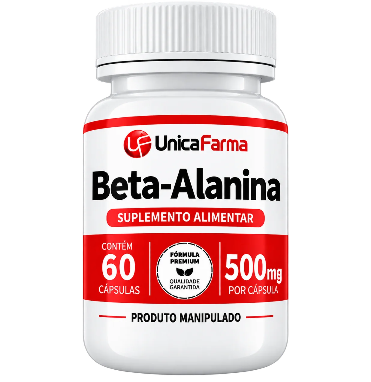 Beta-Alanina 500mg - 60 Cápsulas